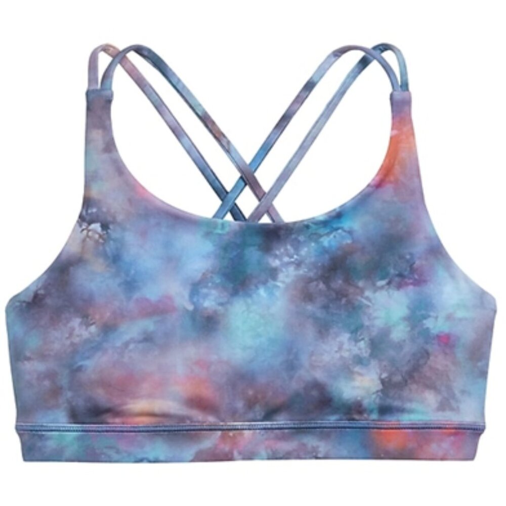 Athleta Girl Printed Upbeat Sports Bra